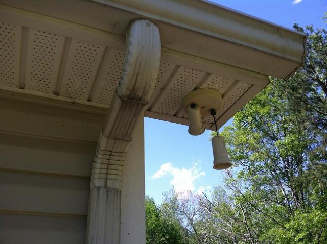 Outside Light Issue / Gainesville Georgia Home Inspection