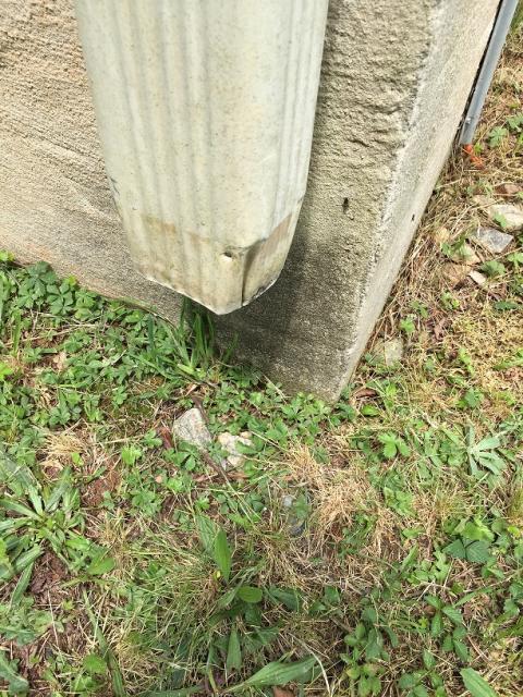 Gutter to Nowhere / Gainesville Georgia Home Inspection